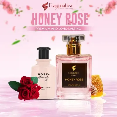 Picture of "Honey Rose" Honestime's Fragmatica Discover Luminous Jasmine, Delicate Rose, & Green Notes. A Clean, Elegant & Charming Aroma. Exclusively from Honestime! (30 mg,Not Specified)