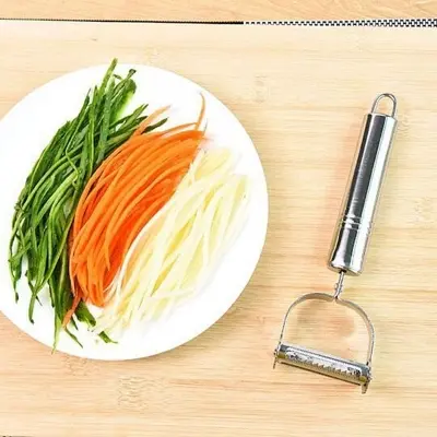 Picture of কিচেন হ্যাকের সেরা টুল পাওয়ারফুল জুলিয়েন পিলার | MNK SHOP - Silver
