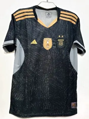 Picture of Argentina Concept Kit Player Edition Season 2022 Football Jersey Short Sleeves - Jersey Football - Argentina Jersey 2022 World Cup - Jarsi - Black