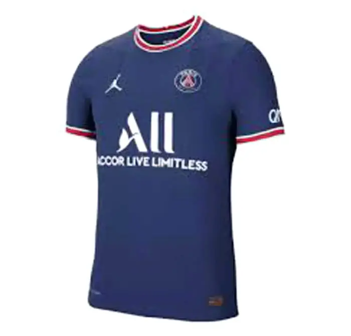 Picture of Paris Saint Germain (PSG) 2021/22 Home Premium Quality Jersey - Jersey - Jarsi - Blue