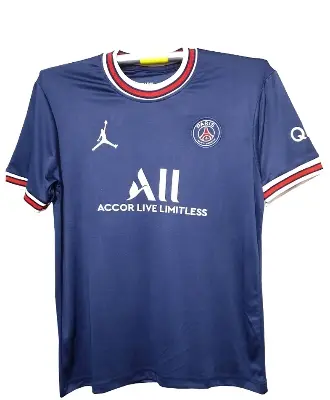 Picture of Paris Saint Germain (PSG) 2021/22 Home Premium Quality Jersey - Jersey - Jarsi - Blue