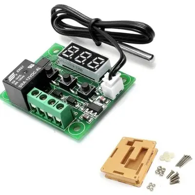 Picture of W1209 + DIY Case Incubator Temperature Controller For Small Egg incubator System Multicolor