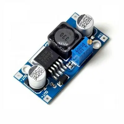 Picture of DC-DC Adjustable Step UP XL6009 Boost Converter 4A for DIY Onu Router Backup DC UPS Blue