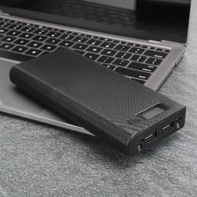 Picture of DIY Battery Charger Box for 8x18650 Power Bank Casing with Digital LCD Display Circuit 5V 2A 2xUSB Output 2xCharging Port Random Color