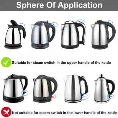 Picture of 3pcs/set Electric Kettle Accessories Base Thermostat Temperature Switch Connector Coupler Socket Household Acessories 