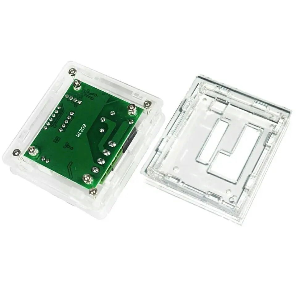 Picture of DIY Clear Acrylic Case Shell Housing Plastic Box For W1209 