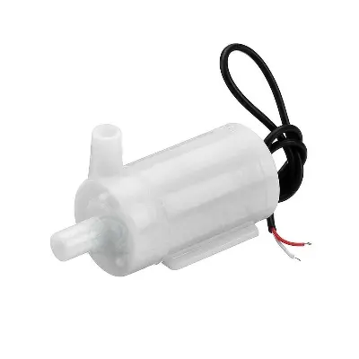 Picture of Mini DC Water Pump 120L/H DC 5V~6V Operate for Aquariam DIY Auto Handwash White_100 gm