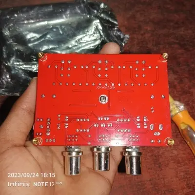 Picture of XH-M139 TPA3116D2 2.1 Channel Sub-Woofer  Amplifier1 2x50W + 1x100W  DC12V-24V 10A SMPS 