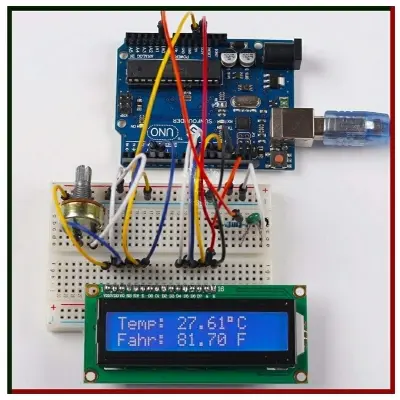 Picture of 1602A LCD Display 16x2 Line use for Arduino Uno R3 Mega PIC AVR Development Board 1602A