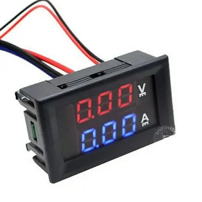 Picture of Nifty Niche - Urban Vibes - DC 100V 10A Digital Voltmeter Ammeter VA Meter Dual LED Display - Motors - Unrivaled in Genre 
