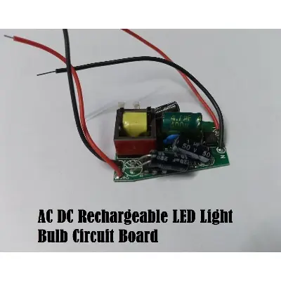 Picture of AC DC Rechargeable Light Control Board Emergency Backup Lamp Circuit AC220V 5V Lamp Plate Driver 