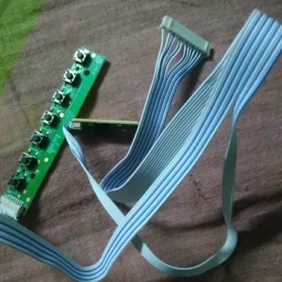 Picture of Universal IR Receiver Board LED LCD TV Manu Control Circuit Button Key Board with LED Indicator Support T.V56.03 DS-V59 TP.V56.PA671 TP.MS338.PB822 TP.MS358.PB801 TV Control Board 