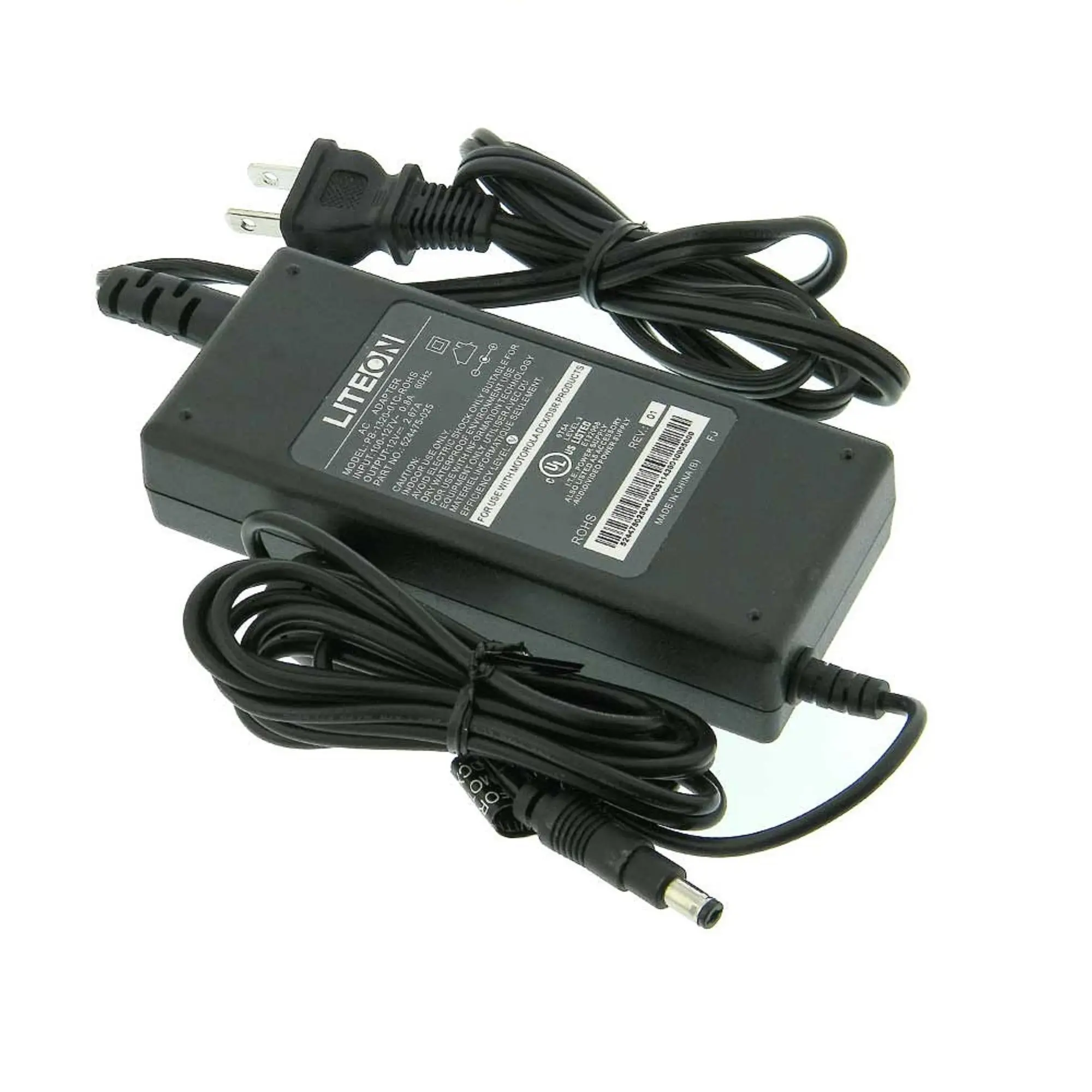 Picture of 12V 5A Power Adapter 60W for Combine CCTV  Power LED TV LED Strip Light Charger - Multi Plug - Multi Plug Black