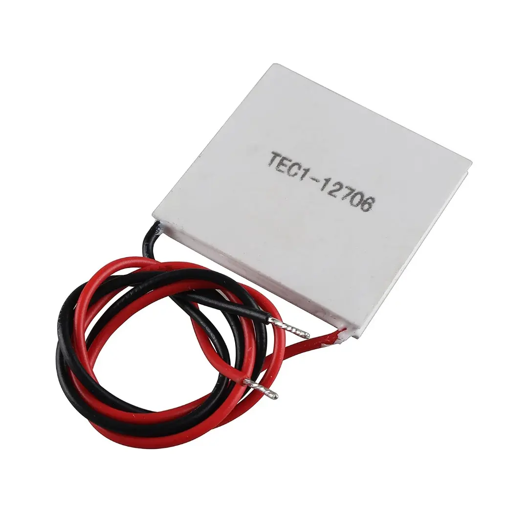 Picture of Tec1-12706 Semiconductor Refrigerator Thermoelectric Cooler Peltier for DIY Homemade Air Coooler White