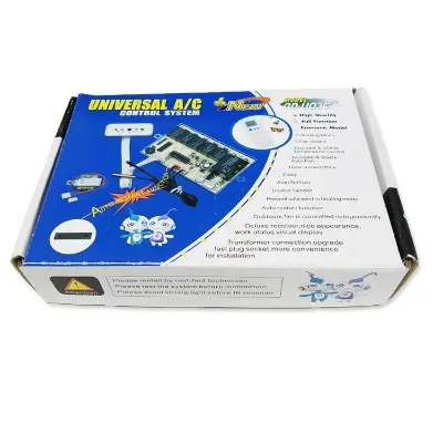 Picture of Qunda Qd-U03C+ Universal Air Conditioner Control System Board Timer Control Adjustable Air Flow Louver Motor Control Mode For Non Inverter Window Cassette Split Type AC 0.5 Ton to 5 Ton Single Phase AC Green