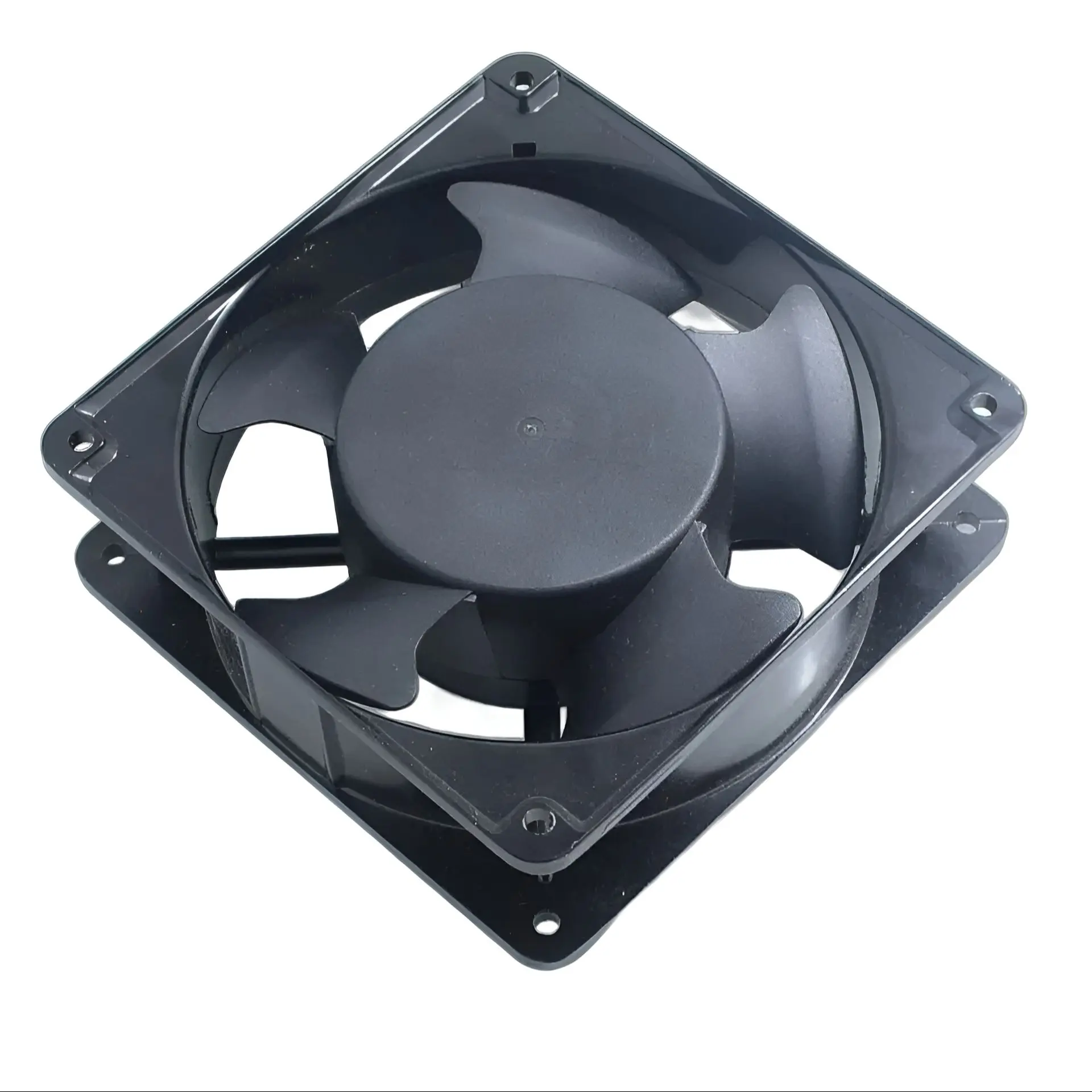 Picture of AC Cooling fan 5 " AC 220V 22W low noise for EGG incubator Black