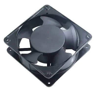 Picture of AC Cooling fan 5 " AC 220V 22W low noise for EGG incubator Black
