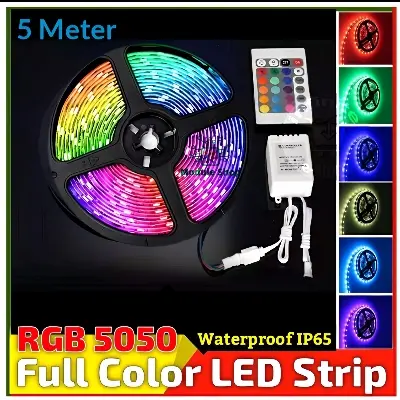 Picture of RGB Full Color Led Strip Light SMD3535 LED DC12V 16 Color SMD5050 60Leds/M Flexible Lighting Ribbon Tape 