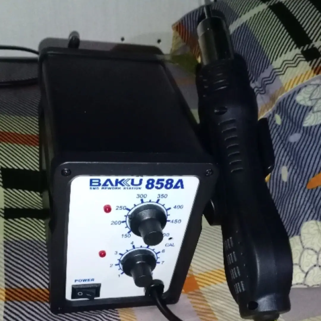Picture of Hot Air Gun Station Multifunction SMD/SMT Rework station with LED Indicator Light Replace  Baku Active Quick Koocu 858D 878D+ BK-858A 