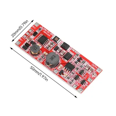 Picture of DC 12V/15V 24W 1A UPS Power Supply Module Uninterruptible Power Control Board 2S V4.0CN Charging Step Up Protection Module Multicolor