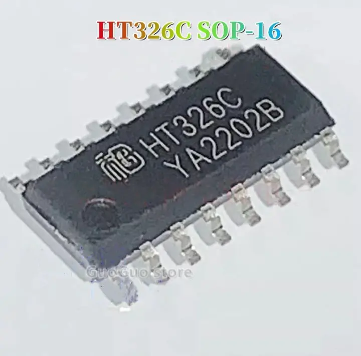 Picture of HT326C ESop-16 HT326 Class D Audio Amplifier Chip 2x20w Stereo 32dB Gain 4.5V to 20V Supply for ・Sound Bars ・Wireless Speakers
・Consumer Audio Applications
・TVs/MonitorsCA-502MT ZK-MT21 ZK-502MT CA-MT21 Silver