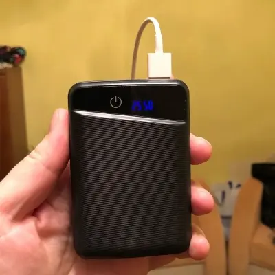 Picture of DIY Battery Charger Box for 3x18650 Power Bank Casing with Circuit 5V 1A 3xUSB Output 1xCharging Port without Battery for Mobile Phone Charging 5V USB LED etc 