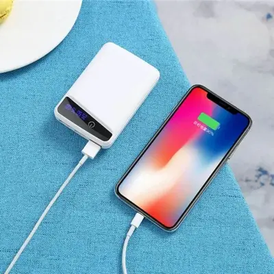 Picture of DIY Battery Charger Box for 3x18650 Power Bank Casing with Circuit 5V 1A 3xUSB Output 1xCharging Port without Battery for Mobile Phone Charging 5V USB LED etc 