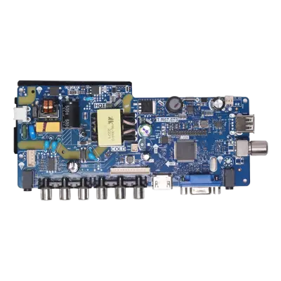 Picture of Universal Combo LED TV Controller Board 21~28 inch TV Panel Built in Power Board and Back light driver similar TP.V56.PA671 U67PA671 T.R67.875 Only TV Board