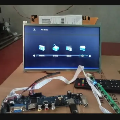 Picture of LVDS Cable 1ch 6bit I-PEX 20455-040E 40 Pins Pitch 0.5mm for 10.1 - 15.6 inchs 1366x768 Resolutions LED Backlight Panel 3.3V support T.V56.03 CV56XL-L DS-V59 S368L1.5 Android TV Board 