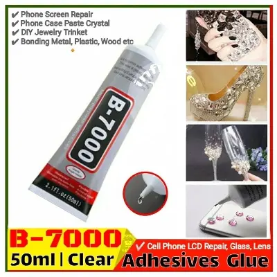 Picture of Stronger Glue B-7000 Super Liquid Glue Black Sealant Adhesive For Phone Touch Screen Frame Repair Diy Jewellery Set Repair Tools replace E-8000 T-7000 B7000 CLEAR
