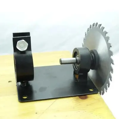 Picture of Electric Hand Drill Cutting with polish pad wrench polishing grinding seat stand holder set machine bracket rod bar - Innovative Design Black