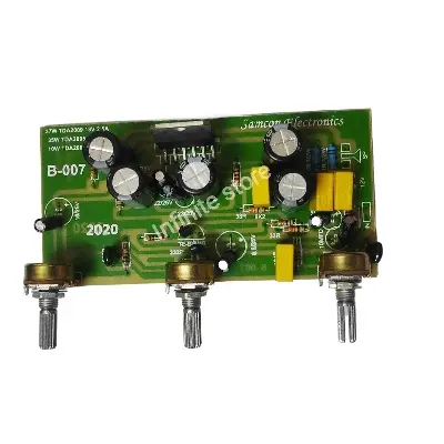 Picture of TDA2009 Base Tone Power Amplifiers Board 37W Mono DIY For Home Theater Sound System Replace XH-M139 TDA7297 Blue