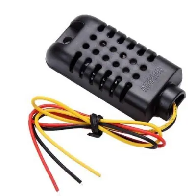 Picture of Aosong AM2301 Capacitance Digital Temperature and Humidity Temperature Sensor DHT-22 DIY KIT for Made Hygrometer Humidity and Temperature Controller use in Arduino Uno R3 DHT21 Black