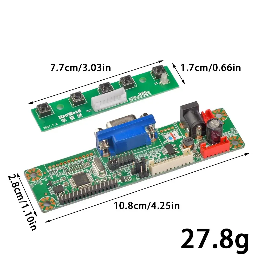 Picture of MT561 Universal LED LCD Monitor Motherboard DC 5V Operate VGA Input 6820-MD V2.0 replace T.V56 DS-V59 CCFL LVDS 