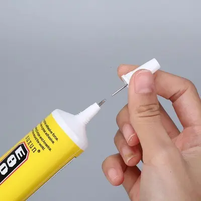 Picture of Stronger Glue E8000 / Super Liquid Glue Black Sealant Adhesive For Phone Touch Screen Frame Repair Diy Jewelry Set Repair Tools Similar E-8000 T-7000 