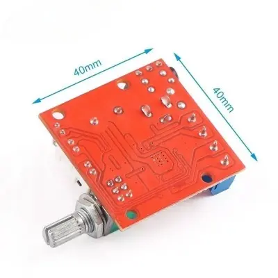 Picture of PAM8610 Digital Power Amplifier dual-channel Volume Control with Heat sink no noise 12V 5-15W Stereo Replace TDA7297 TDA2030 XH-M139 