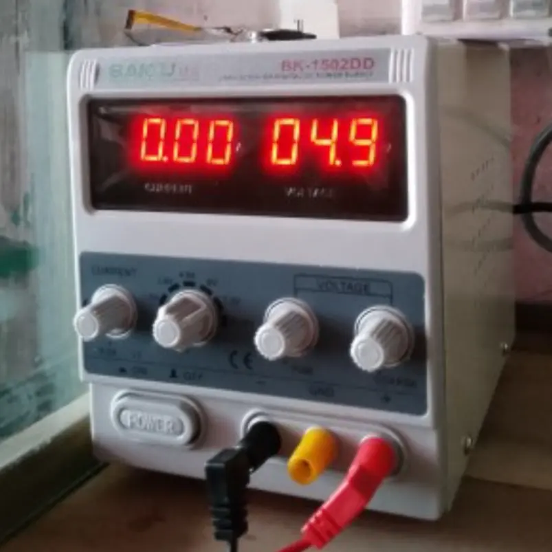 Picture of Regulated Power Supply New 1502DD+ 15V 2A AC to DC 15W Adjustable Current for Mobile Phone Repair Power Test Similar BK-1502DD KC-1502DD BK-858A Koocu-881D Kada 878D+ 