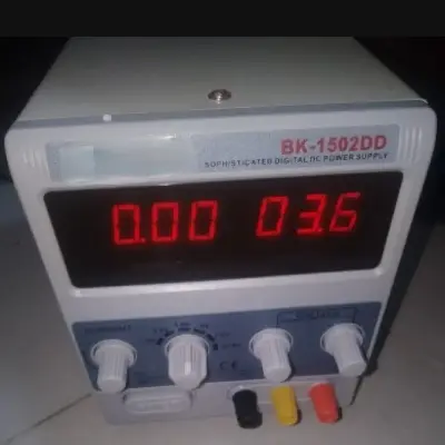 Picture of Regulated Power Supply New 1502DD+ 15V 2A AC to DC 15W Adjustable Current for Mobile Phone Repair Power Test Similar BK-1502DD KC-1502DD BK-858A Koocu-881D Kada 878D+ 