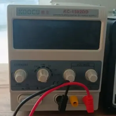 Picture of Regulated Power Supply New 1502DD+ 15V 2A AC to DC 15W Adjustable Current for Mobile Phone Repair Power Test Similar BK-1502DD KC-1502DD BK-858A Koocu-881D Kada 878D+ 