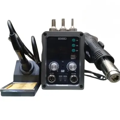 Picture of Kada 8586 Digital Rework Station 2 in 1 750W Heat_Gun and Soldering Iron Repair Mobile Laptop Telecommunication Parts & Components
Special ly moade for CPU Reballing 
