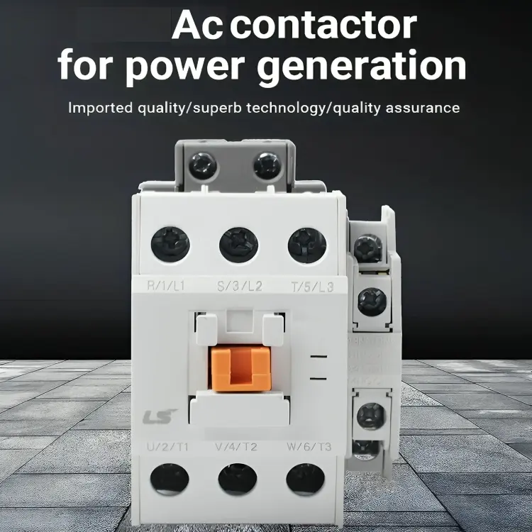Picture of AC Magnetic Contactors GMC-22 GMC-40 3P AC 440V Copper coil Voltage AC 220V single phase for Industrial use replace Finder Relay 