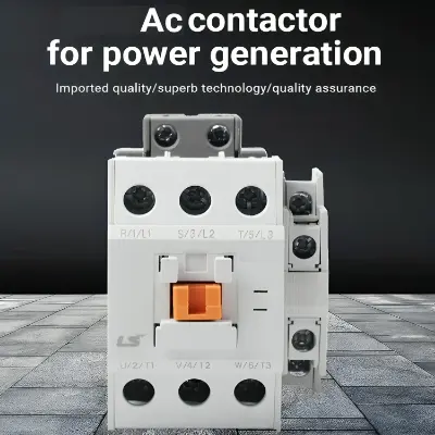 Picture of AC Magnetic Contactors GMC-22 GMC-40 3P AC 440V Copper coil Voltage AC 220V single phase for Industrial use replace Finder Relay 