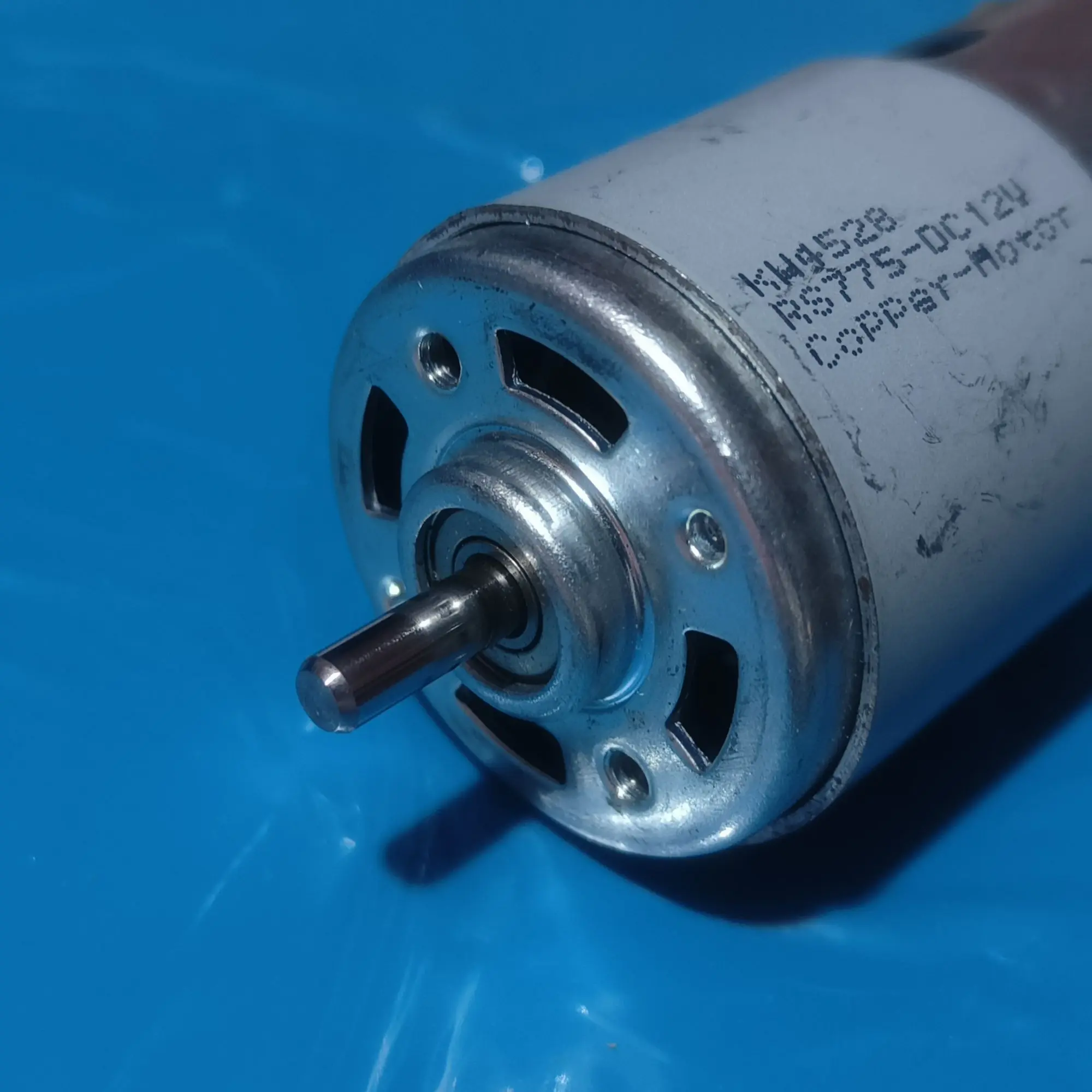 Picture of DC 12V RS775 DC Motor Copper Bush System for Diy Water Pump Sprayer Drill Grinding 