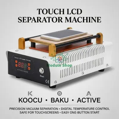 Picture of LCD Display Touch LCD Repair Separator Machine Build-In Vacuum Pump Temperature Controller Similar Koocu Baku Activd 