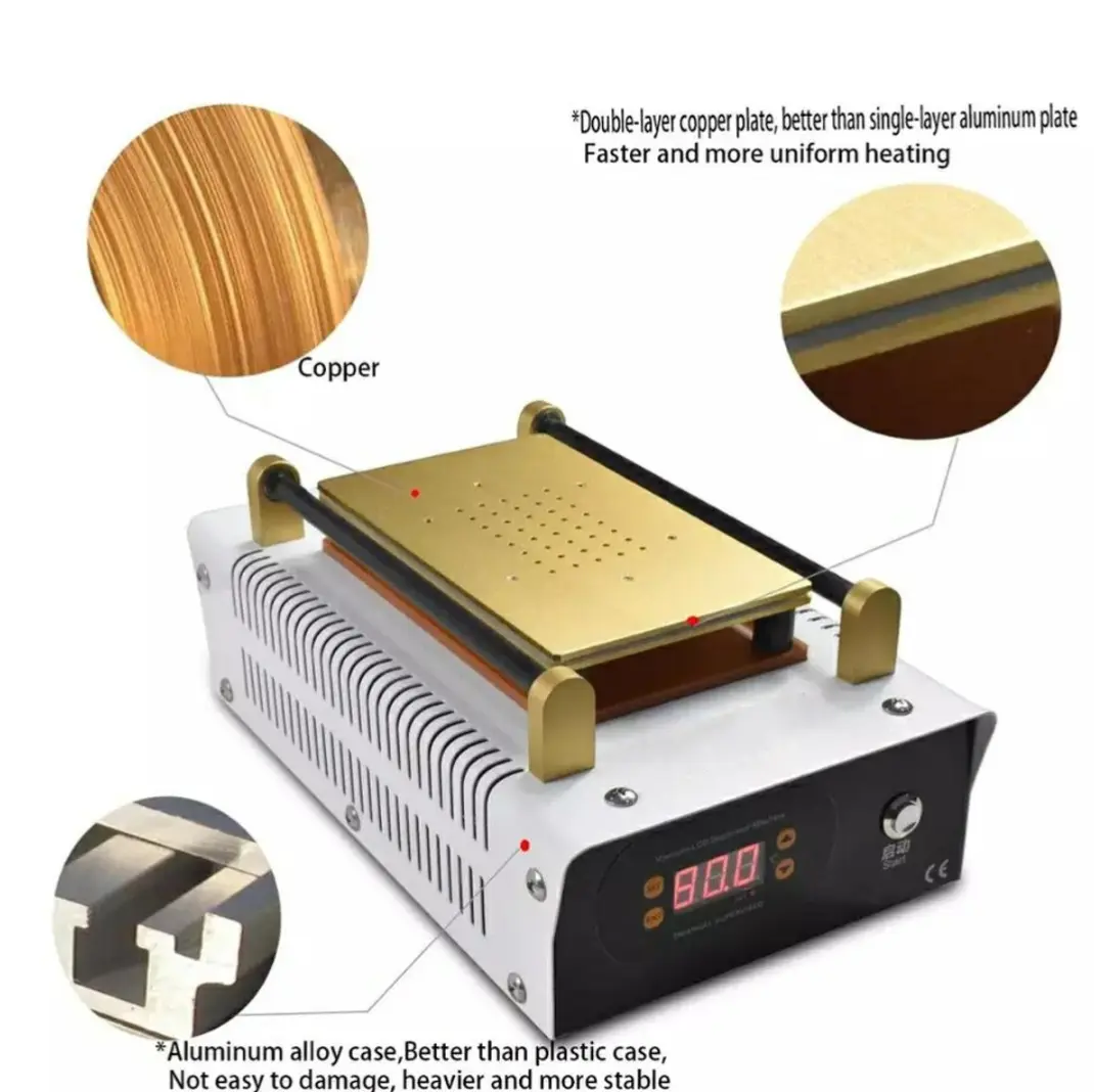 Picture of LCD Display Touch LCD Repair Separator Machine Build-In Vacuum Pump Temperature Controller Similar Koocu Baku Activd 