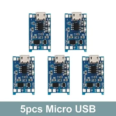 Picture of TP4056 Lithium Battery Charging Board 5V 1A 18650 Battery Charger 5pcs/Lot 5pcs TP4056