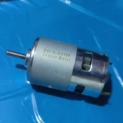 Picture of RS775 18V Pure Copper DC Motor 150W Single Ball Bearing for DIY Project Water Pump Sprayer Grinding Drill 