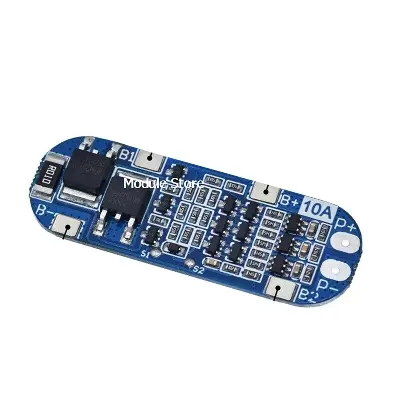 Picture of BMS 3S 10A 12.6V 3x18650 Lithium Battery Charger Protection Board Li-ion Charging Module for Wifi Router DIY Drill 