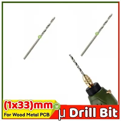 Picture of 4pcs Micro Drill Bit 1mm Straight Shank High Speed Steel Twist Drill Bits HSS Wood Drilling Tools Electric Power Tools 