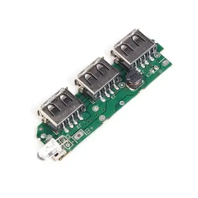Picture of Power Bank Circuit 3 USB Output 5V 1A  for  DIY Power Bank 